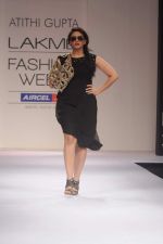 Model walk the ramp for Atithi Gupta show at Lakme Fashion Week 2012 Day 5 in Grand Hyatt on 7th Aug 2012 (54).JPG